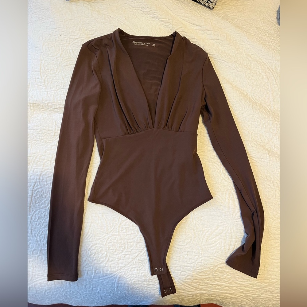 Abercrombie brown bodysuit